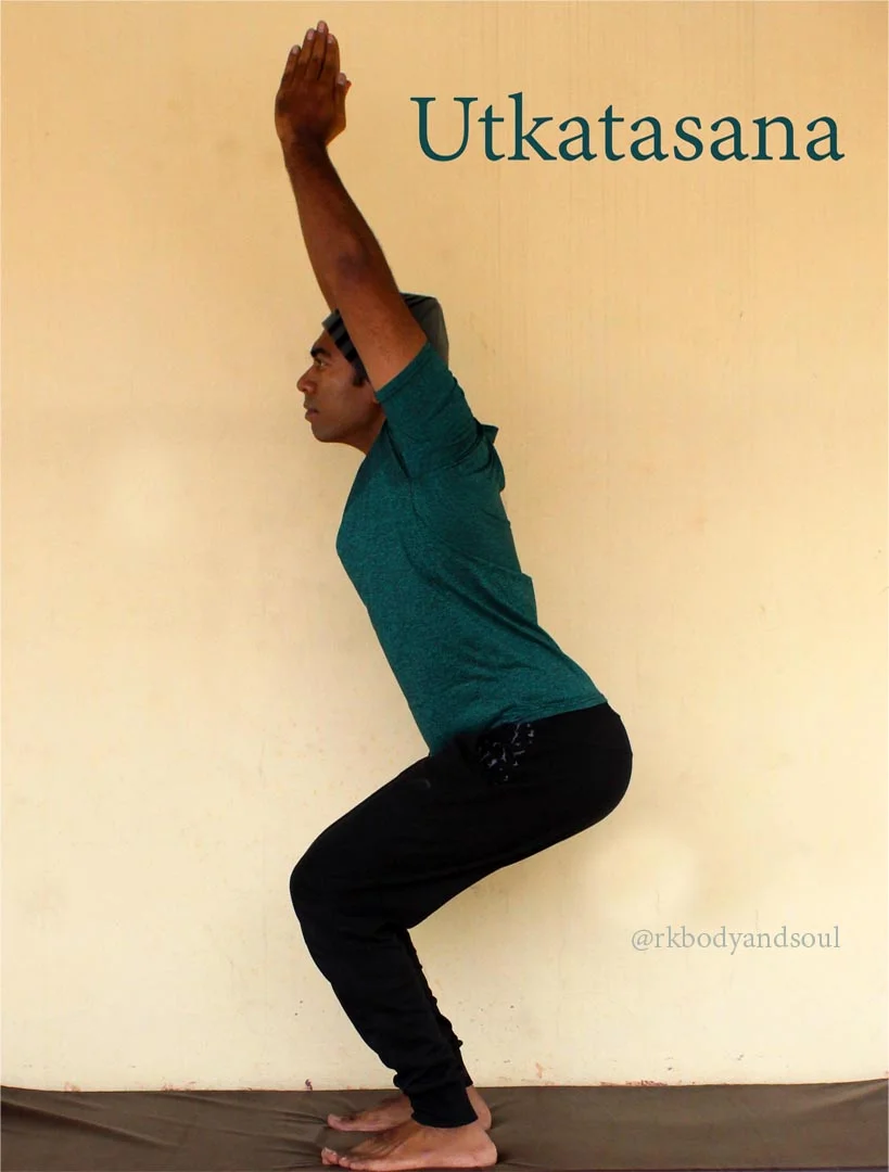 utkatasana by rakesh rathod